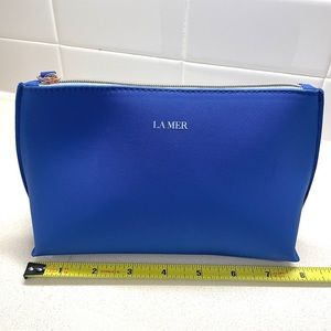La Mer travel makeup small bag